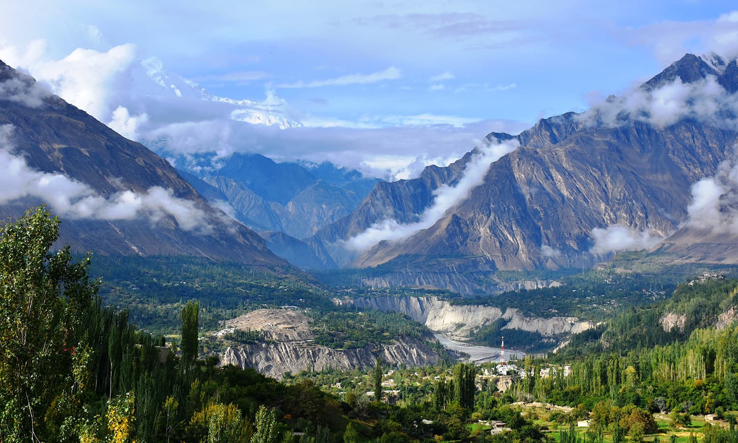 Hunza Valley. ─ Photo by Asad Aman